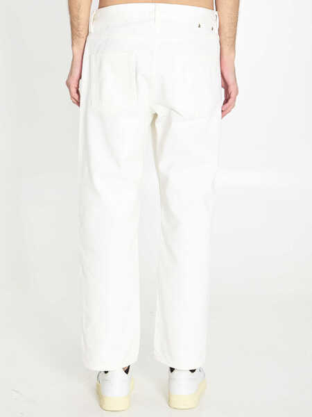 Blugi Golden Goose Jeans In Denim WHITE Barbati (BM 19701050) 4