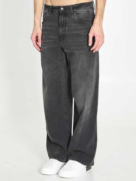 Blugi Dolce & Gabbana Faded Denim Jeans BLACK Barbati (BM 19701062) 2