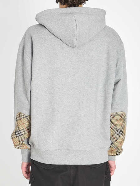 Bluze de trening Burberry Cotton Zipped Hoodie GREY Barbati (BM 19701068) 4