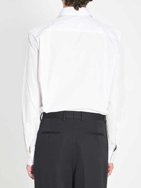 Camasi Burberry Cotton Shirt WHITE Barbati (BM 19701074) 4