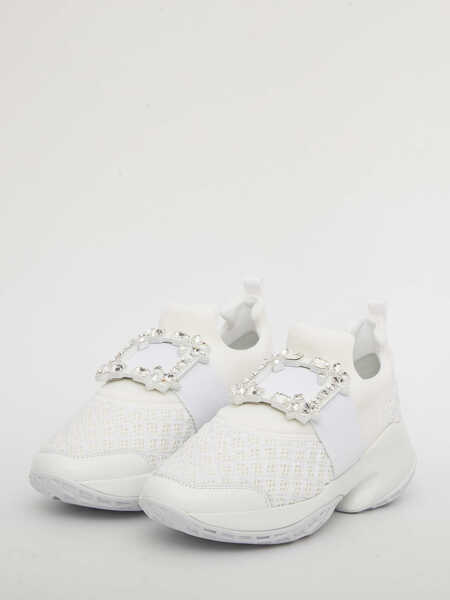 Sneakers Roger Vivier Viv Run Sneakers WHITE Femei (BM 19701080) 2