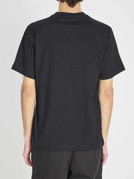 Tricouri Burberry Cotton Jersey T-Shirt BLACK Barbati (BM 19701083) 4