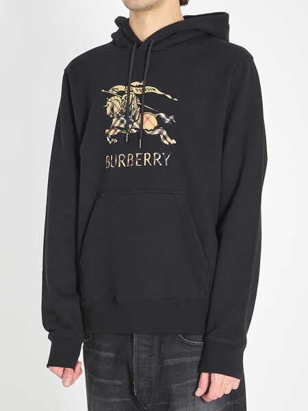 Bluze de trening Burberry Cotton Jersey Hoodie BLACK Barbati (BM 19701095) 2