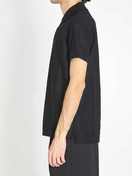 Tricouri Polo Burberry Cotton Polo BLACK Barbati (BM 19701098) 3