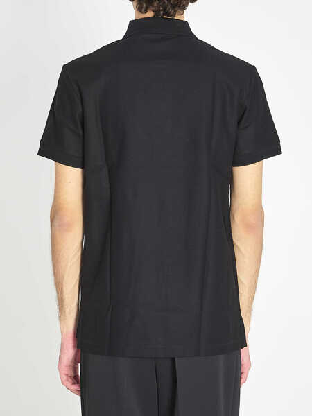 Tricouri Polo Burberry Cotton Polo BLACK Barbati (BM 19701098) 4