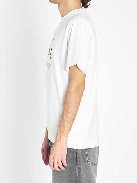 Tricouri Burberry Cotton Jersey T-Shirt WHITE Barbati (BM 19701113) 3