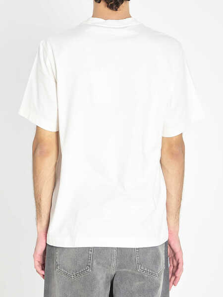 Tricouri Burberry Cotton Jersey T-Shirt WHITE Barbati (BM 19701113) 4