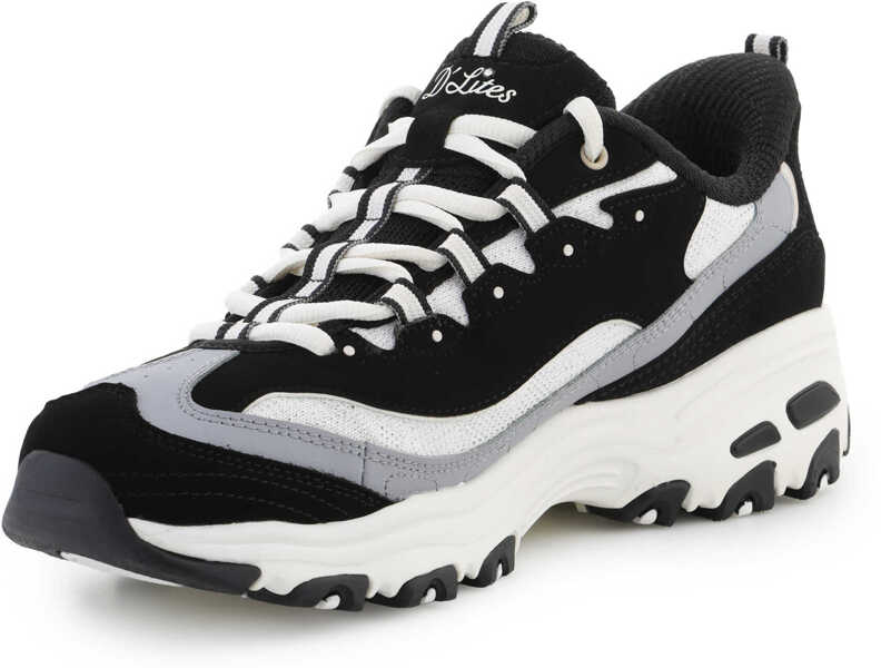 Sneakers SKECHERS Slip-ins: Sport Dlites Shoes Black/Natural Black Femei (BM 19701140) 3