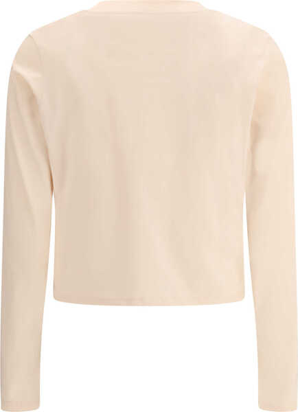 Tricouri LOULOU DE SAISON Masal T-shirt CREAM ROSE Femei (BM 19701149) 2