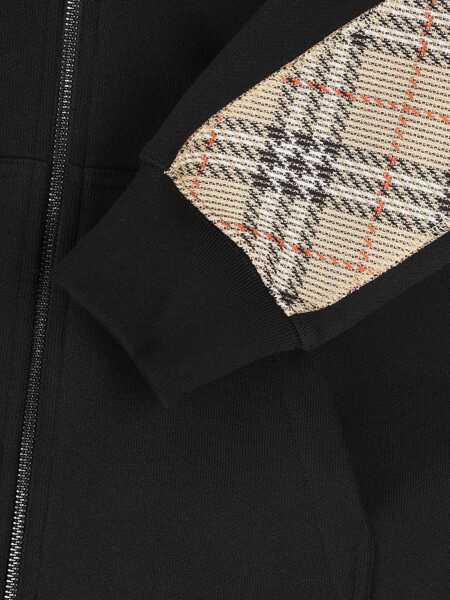 Bluze de trening Burberry Hooded zip-up Sweatshirt BLACK Barbati (BM 19701155) 4