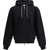 Burberry Hooded zip-up Sweatshirt BLACK