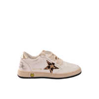 Sneakers BALL STAR LEATHER UPPER TOE TONGUE AND SPUR HORSY STAR LAMINATED HEEL Fete