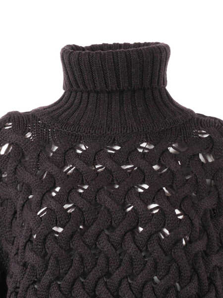 Pulovere P.A.R.O.S.H. SWEATER Brown Femei (BM 19701246) 3