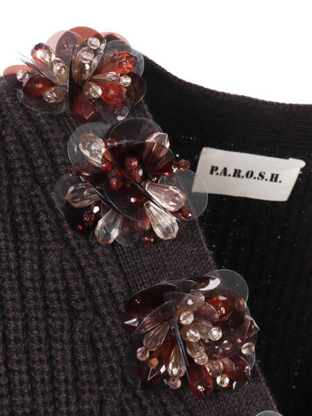 Cardigane P.A.R.O.S.H. CARDIGAN Brown Femei (BM 19701267) 3