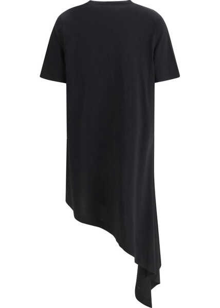 Tricouri LOULOU DE SAISON Igari T-shirt dress BLACK Femei (BM 19701302) 2