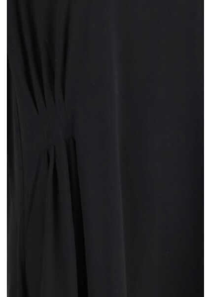 Tricouri LOULOU DE SAISON Igari T-shirt dress BLACK Femei (BM 19701302) 3