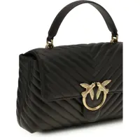 Portofele Dama - Genti de mana Pinko Love Lady Handbag VERDE FANGO-ANTIQUE GOLD Femei (BM 19701305) - B-mall.ro