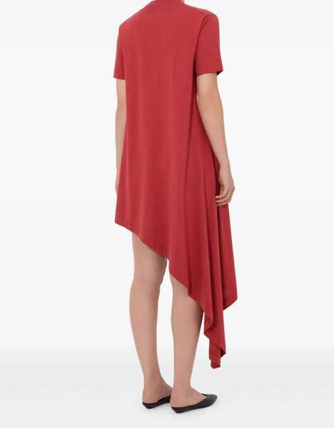 Tricouri LOULOU DE SAISON Igari T-shirt dress RED Femei (BM 19701308) 4