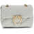 Pinko Love Mini Puff Shoulder Bag GRIGIO PERLA-ANTIQUE GOLD