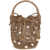 ALANUI Precious Moments Bucket Bag BROWN  PEARL