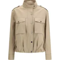 Jachete Double closure with zip and snap buttons Jacket Femei