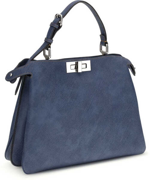 Genti de umar Fendi Peekaboo Soft M Cuoio Romano D MIRTOPAL Femei (BM 19701374) 2