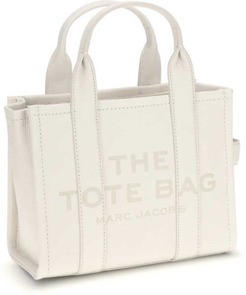 Genti de mana Marc Jacobs The Small Tote Handbag COTTON/SILVER Femei (BM 19701377) 2