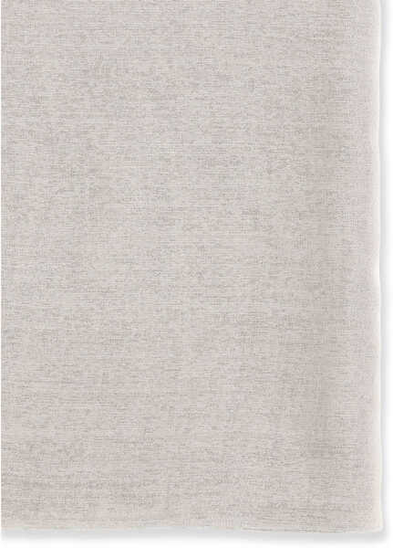 Esarfe Brunello Cucinelli Silk and cashmere Scarf DESERTO Femei (BM 19701383) 3