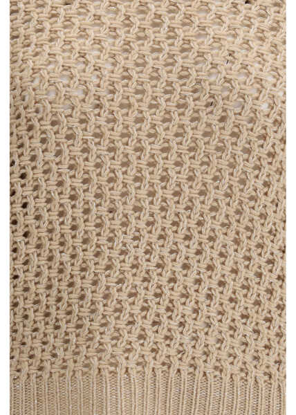 Pulovere casual Fabiana Filippi Jumper crafted from Platinum yarn with micro sequins FAGGIO Femei (BM 19701413) 3