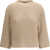 Fabiana Filippi Jumper crafted from Platinum yarn with micro sequins FAGGIO