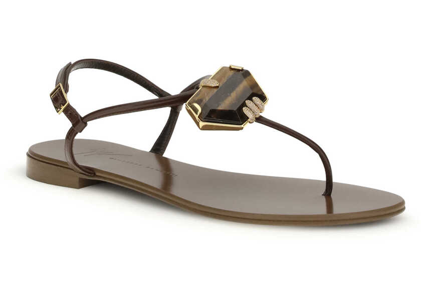 Sandale Giuseppe Zanotti Pia Muse Sandals HOT BROWN Femei (BM 19701431) 2