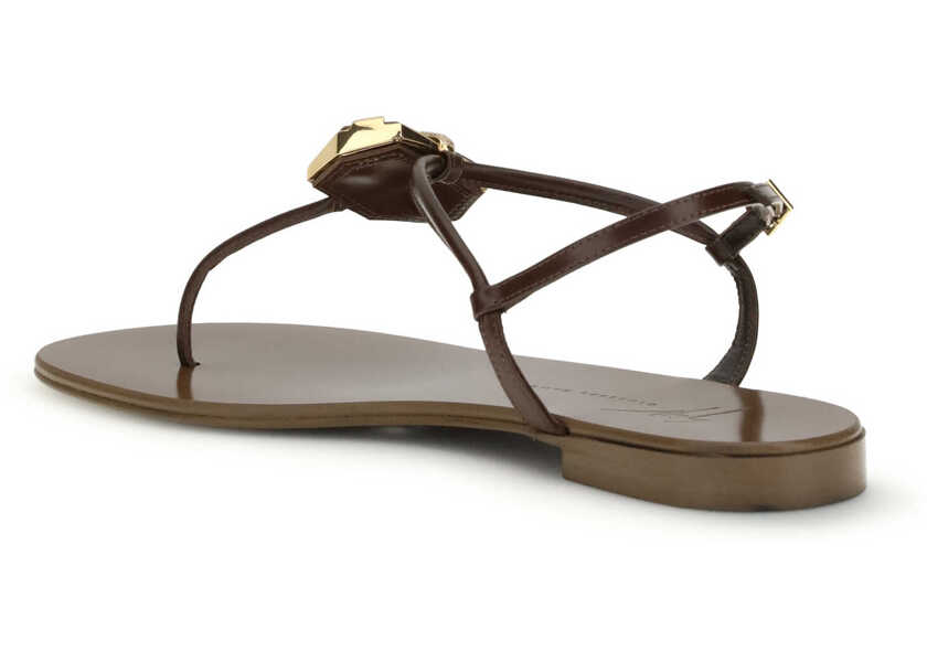 Sandale Giuseppe Zanotti Pia Muse Sandals HOT BROWN Femei (BM 19701431) 3