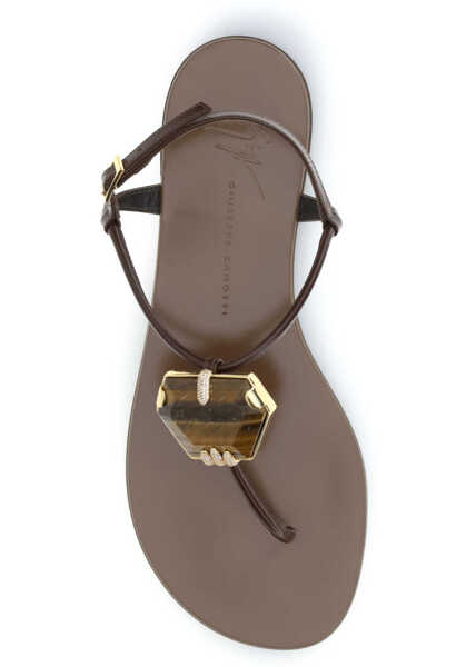 Sandale Giuseppe Zanotti Pia Muse Sandals HOT BROWN Femei (BM 19701431) 4