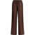 LOULOU DE SAISON Kadala Trousers DARK BROWN