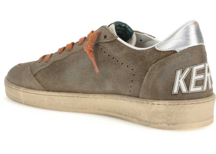 Sneakers Golden Goose Ball Star Sneakers BROWN/WHITE/SILVER Barbati (BM 19701470) 3