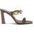 Giuseppe Zanotti Muse Mules Sandals HOT BROWN
