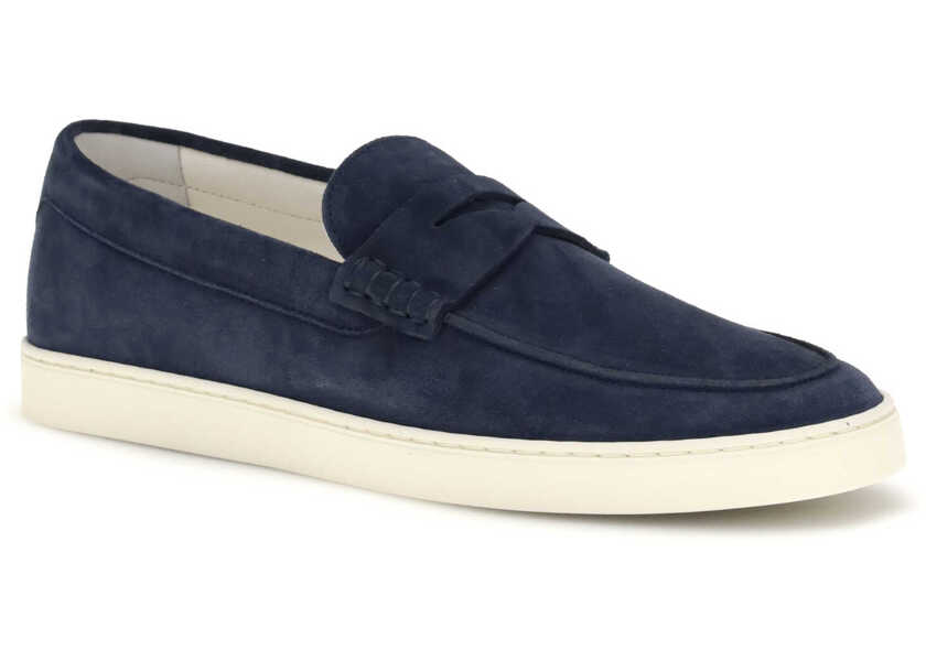 Mocasini Brunello Cucinelli Suede Loafers MIDNIGHT BLUE Barbati (BM 19701488) 2