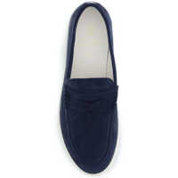 Mocasini pentru Barbati - Mocasini Brunello Cucinelli Suede Loafers MIDNIGHT BLUE Barbati (BM 19701488) - B-mall.ro