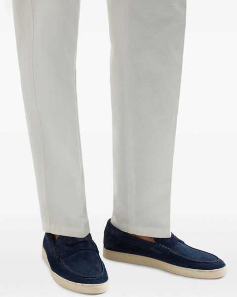 Mocasini Brunello Cucinelli Suede Loafers MIDNIGHT BLUE Barbati (BM 19701488) 5