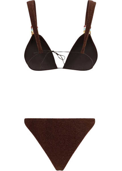 Costume de baie intregi OSEREE Lumire Multi Ring Bikini CHOCOLATE Femei (BM 19701509) 2