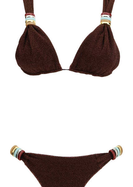 Costume de baie intregi OSEREE Lumire Multi Ring Bikini CHOCOLATE Femei (BM 19701509) 3