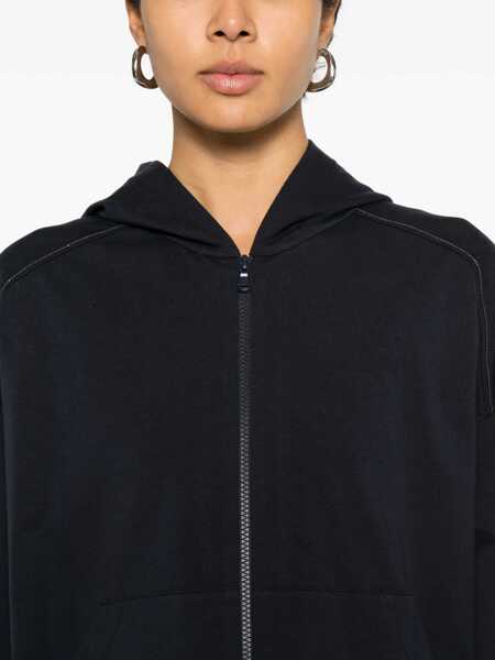 Bluze de trening Brunello Cucinelli Cotton Hoodie ABISSO Femei (BM 19701560) 5