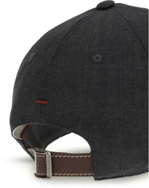 Sepci Brunello Cucinelli Logo Baseball Hat ANTRACITE299 Barbati (BM 19701563) 3