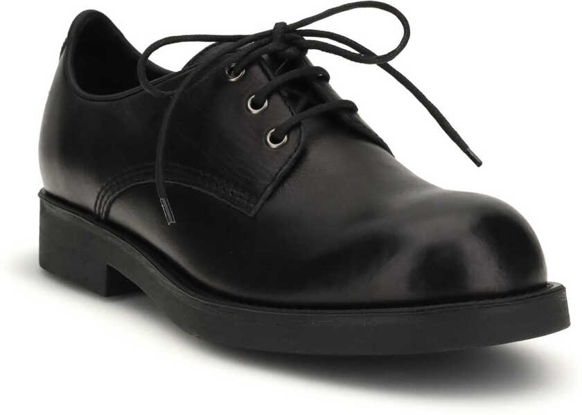 Pantofi eleganti MM6 Maison Margiela Biker Lace-Up Shoes BLACK Barbati (BM 19701566) 2