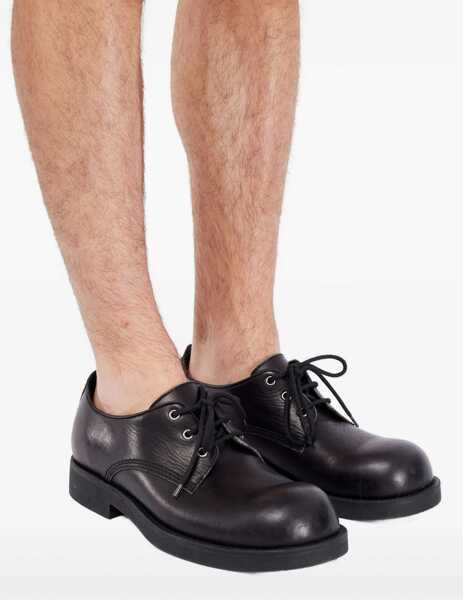 Pantofi eleganti MM6 Maison Margiela Biker Lace-Up Shoes BLACK Barbati (BM 19701566) 5