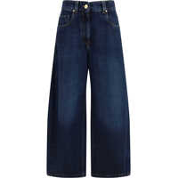Blugi Barrel-leg Jeans Femei