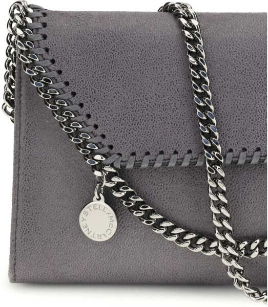 Genti de umar Stella McCartney Mini Falabella Shoulder Bag BARK B Femei (BM 19701587) 4