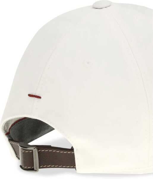 Sepci Brunello Cucinelli Logoed Baseball Hat NEVEBEIGE Barbati (BM 19701590) 3