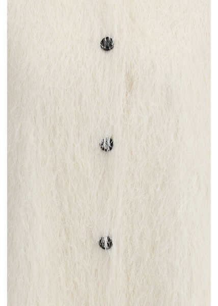 Paltoane LOULOU DE SAISON Filippo fringed Coat WHITE Femei (BM 19701593) 3