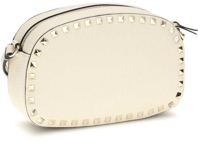 Genti de umar Valentino Garavani Rockstud Shoulder Bag LIGHT IVORY Femei (BM 19701596) 3